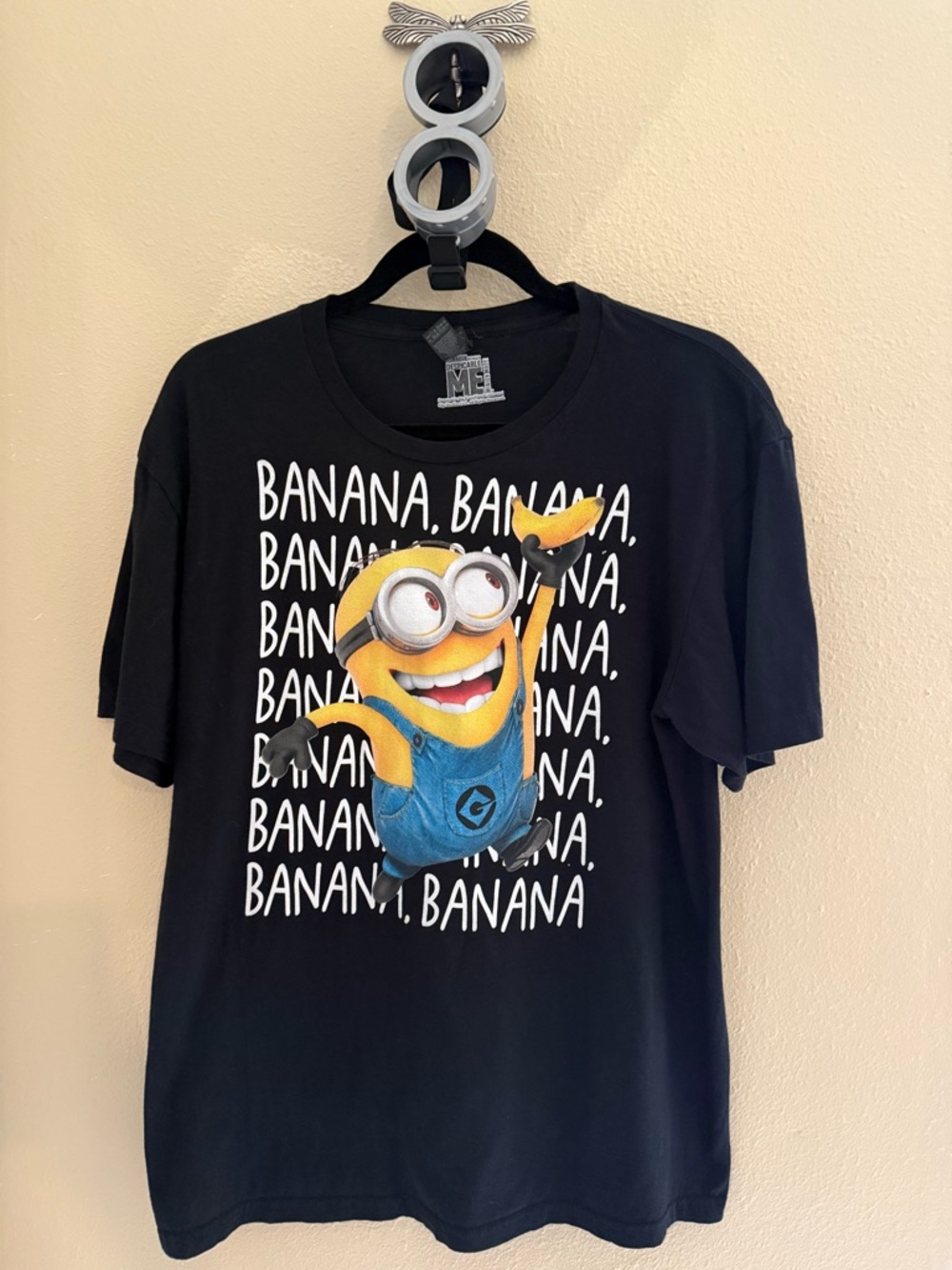 Minions Graphic Tee with Goggles - Black & Yellow - Picture 2 of 3